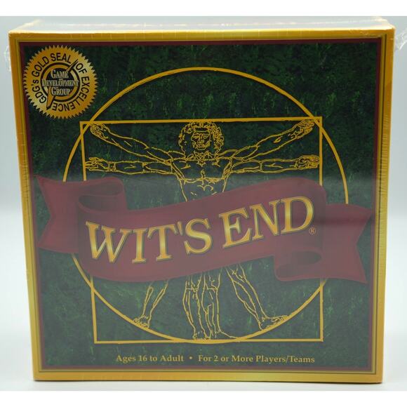 Wit's End Trivia Game (2018 Edition) – Brand New & Factory Sealed - Picture 1 of 6